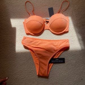 Triangl Dylla Apricot Sparkle size S++ and S